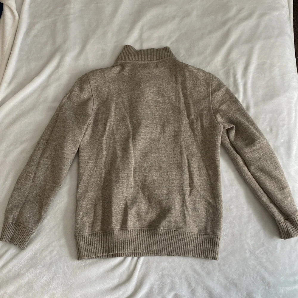 H&M taupe sporty turtleneck sweater - Picture 11 of 17